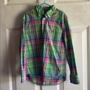 Boys Ralph Lauren Polo button up size 7